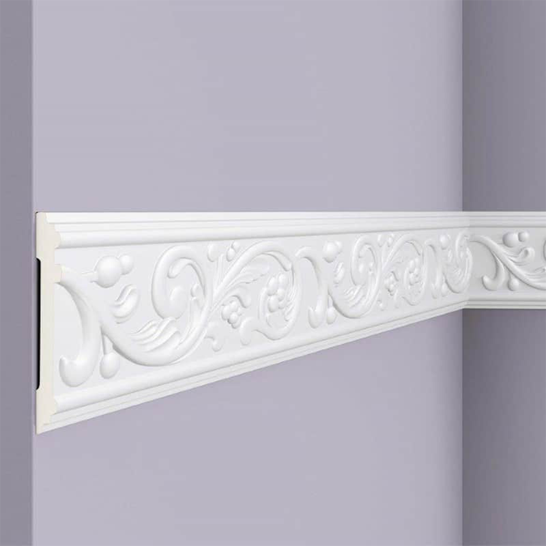 Brau decorativ din poliuretan Z12 - 12,5x1,4x200 cm