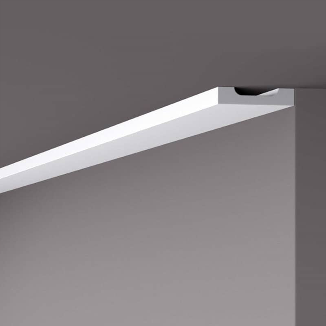 Brau decorativ perete din polistiren dur Wallstyl WD2 70x15x2000