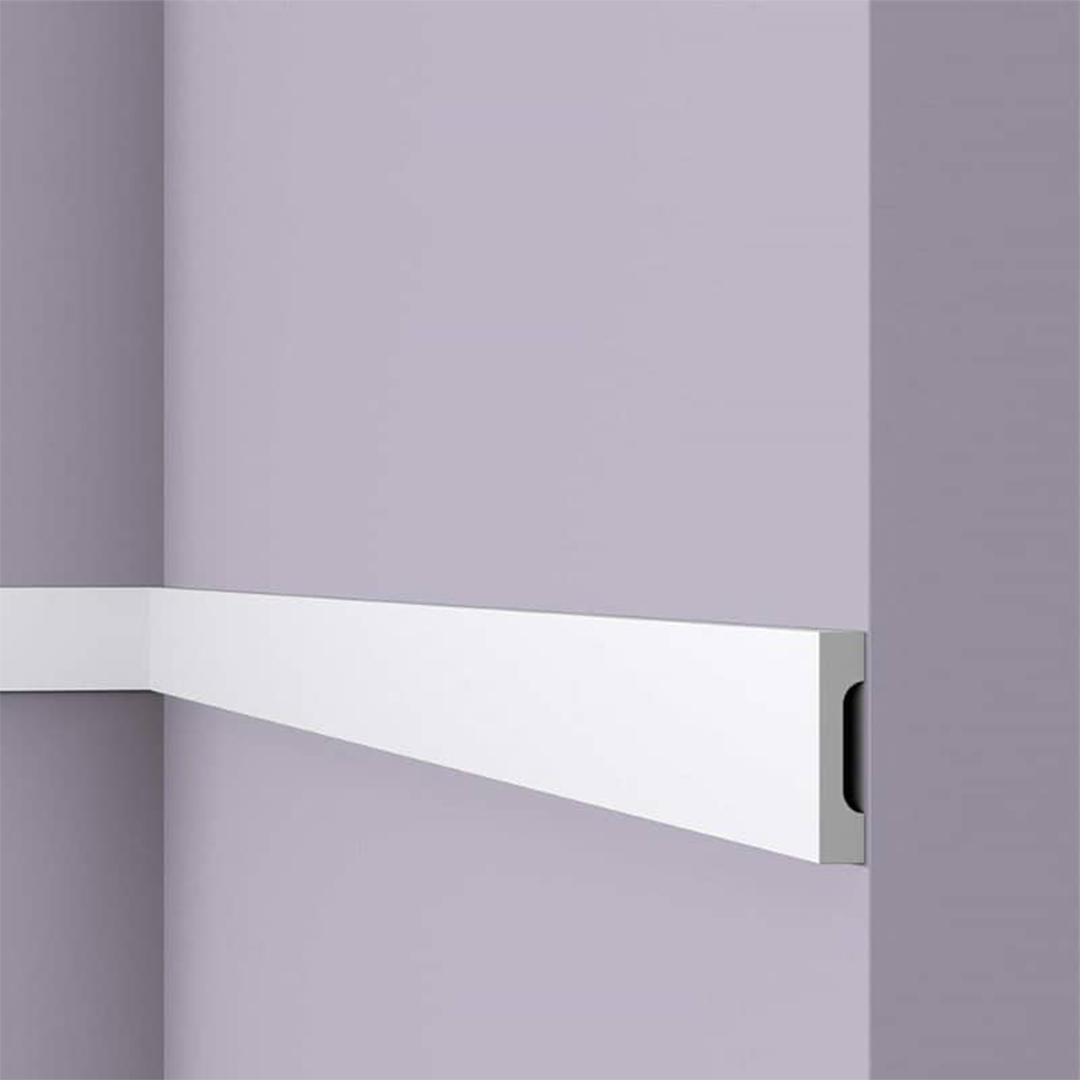 Brau decorativ perete din polistiren dur Wallstyl WD2 70x15x2000