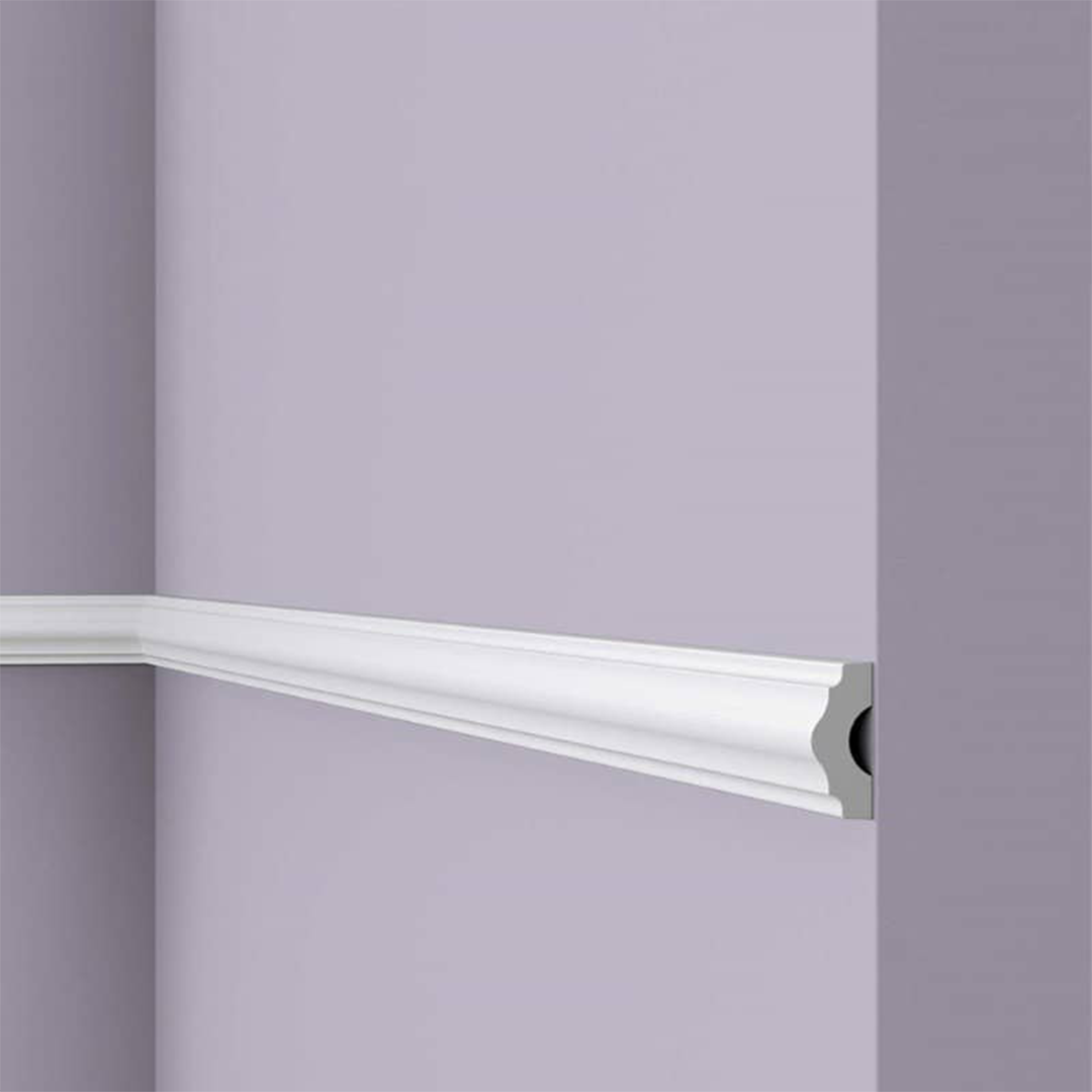 Brau decorativ din polistiren dur Wallstyl WL3 38x16x2000