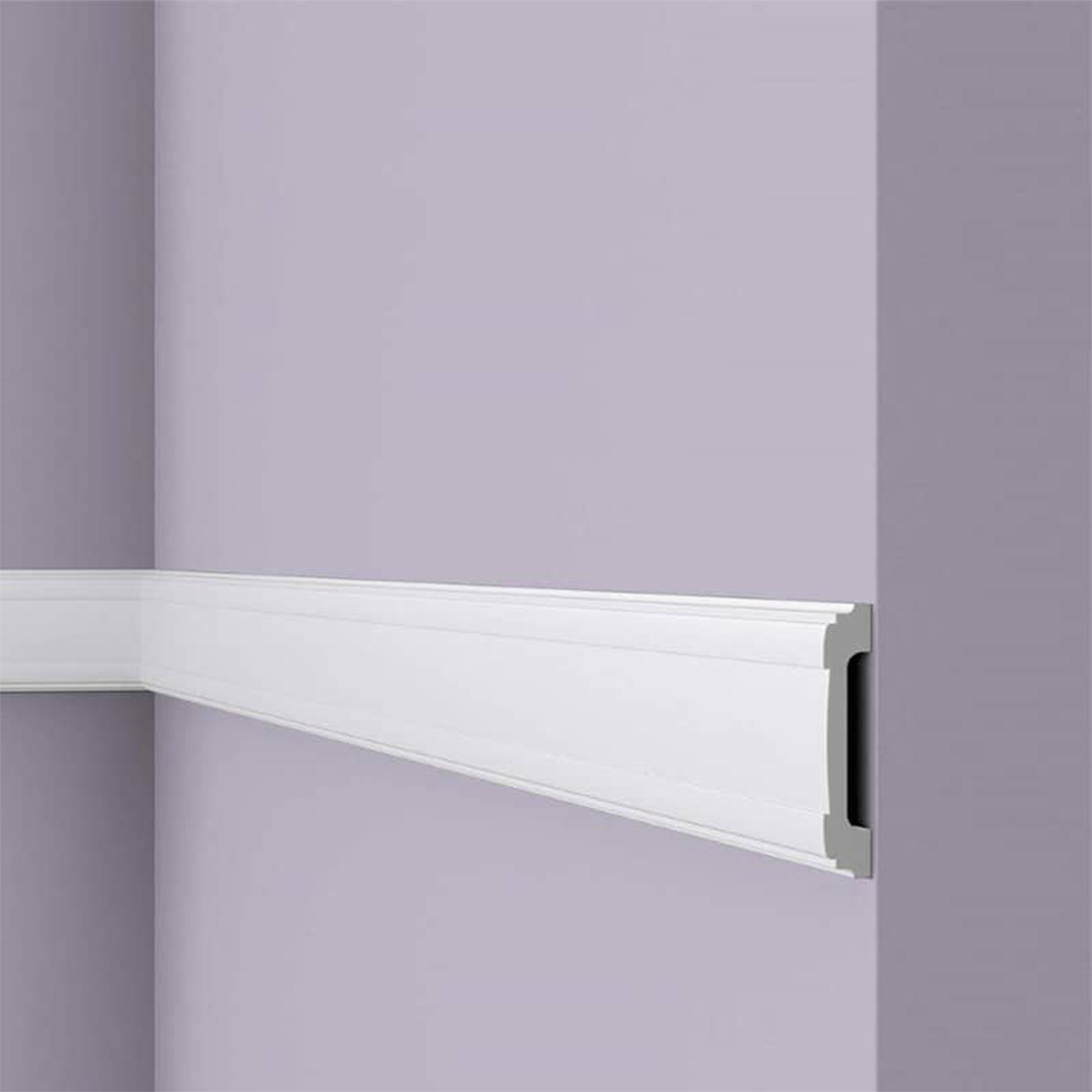 Brau decorativ din polistiren dur Wallstyl WL5 85x16x2000
