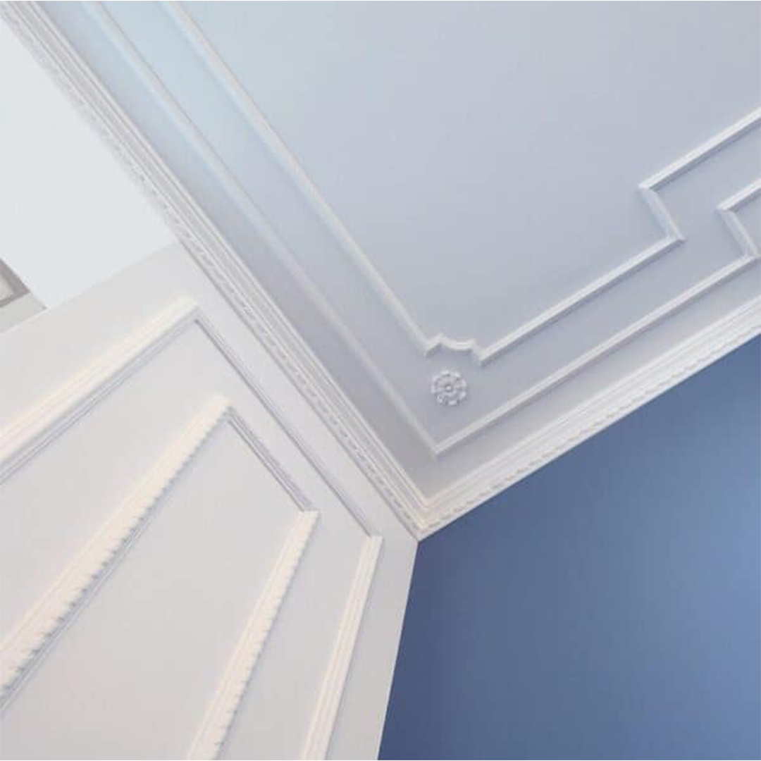 Brau decorativ din polistiren dur Wallstyl WO2 38x18x2000