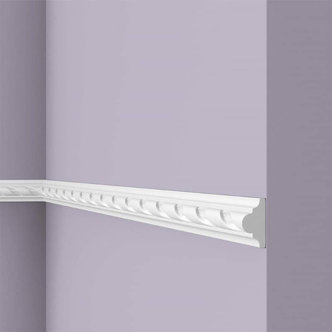 Brau decorativ din polistiren dur Wallstyl WO2 38x18x2000
