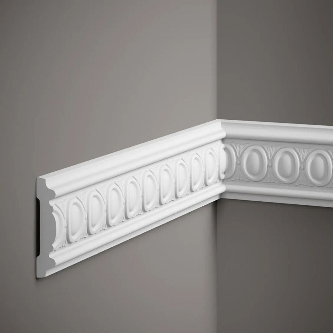 Brâu decorativ din poliuretan MDC250 – 6,5 × 1,5 × 200 cm