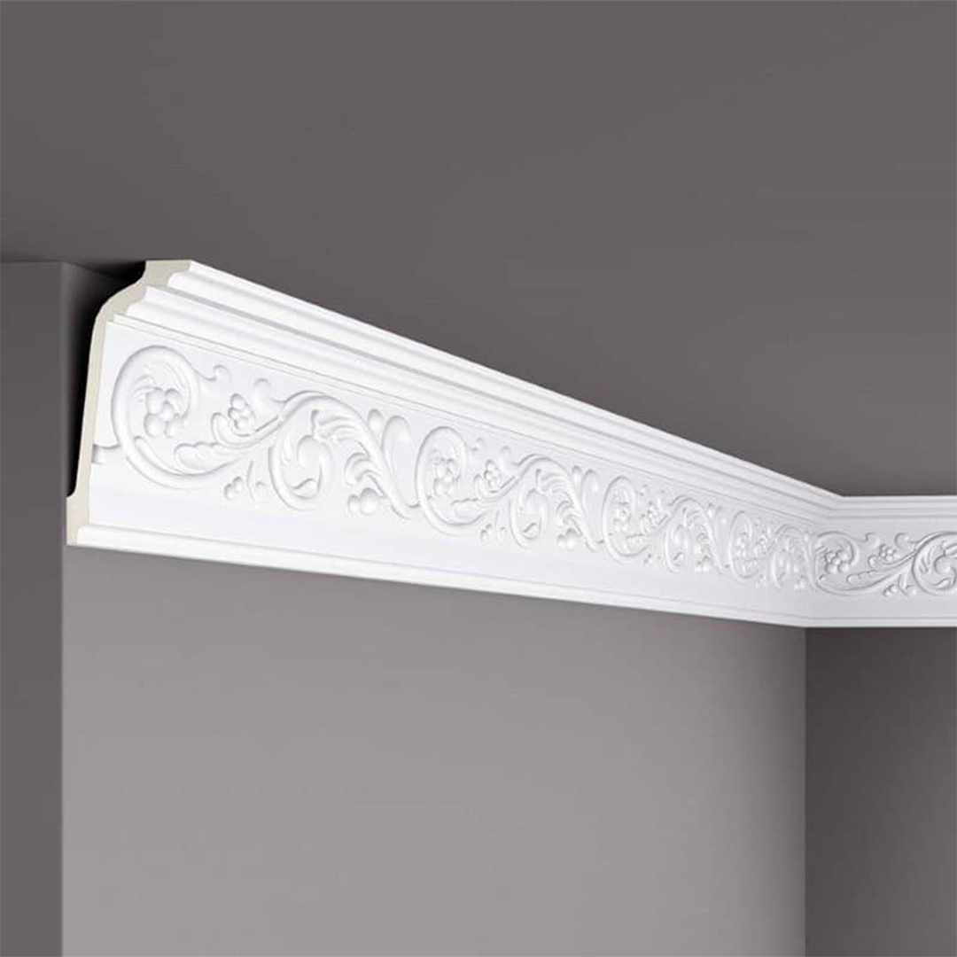 Cornisa pentru tavan din poliuretan Z11 - 14,8x6,9x200 cm