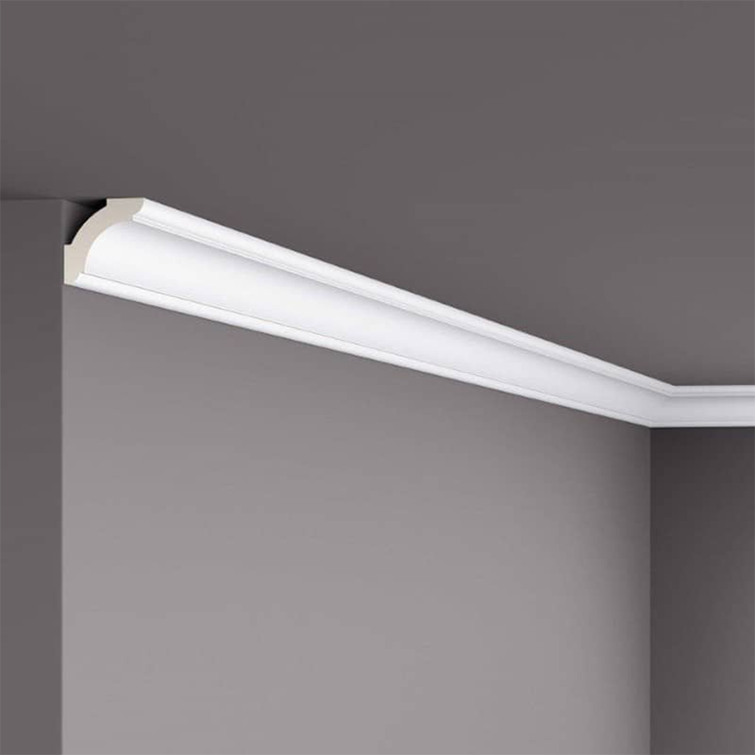 Cornisa pentru tavan din poliuretan Z1250 - 3,5x3,5x200 cm