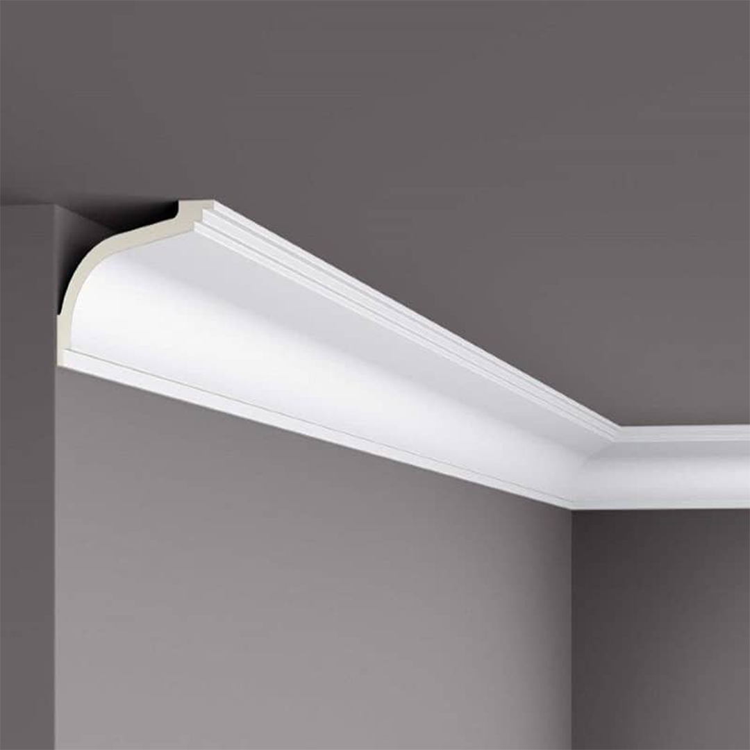 Cornisa pentru tavan din poliuretan Z17 - 7,9x11,4x200 cm