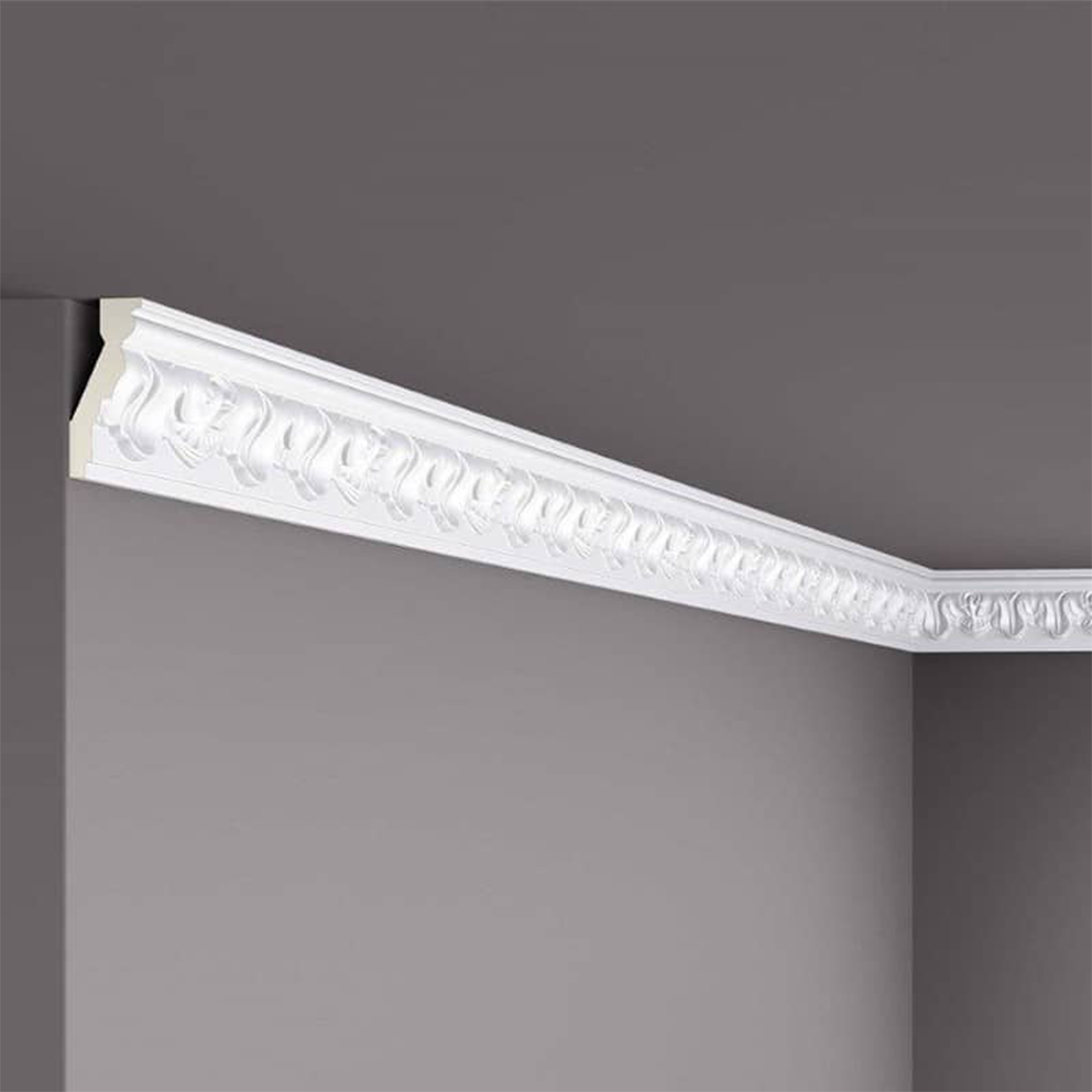 Cornisa pentru tavan din poliuretan Z8 - 6,4x2,7x200 cm
