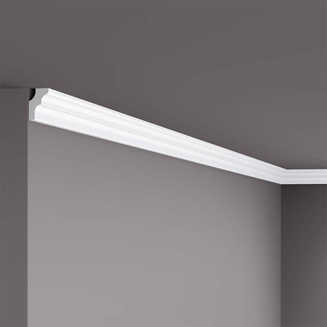 Cornisa pentru tavan din polistiren E - 2,5x1,7x200 cm
