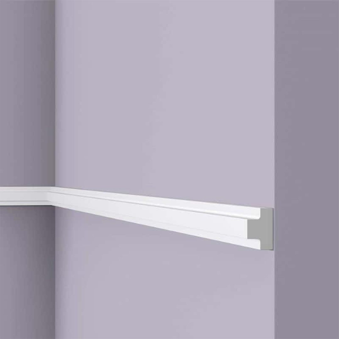 Cornisa pentru tavan din polistiren T4 -3x2x200 cm