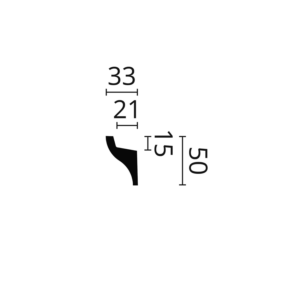 Scafa pentru banda LED IL3 - 5x3,3x200 cm