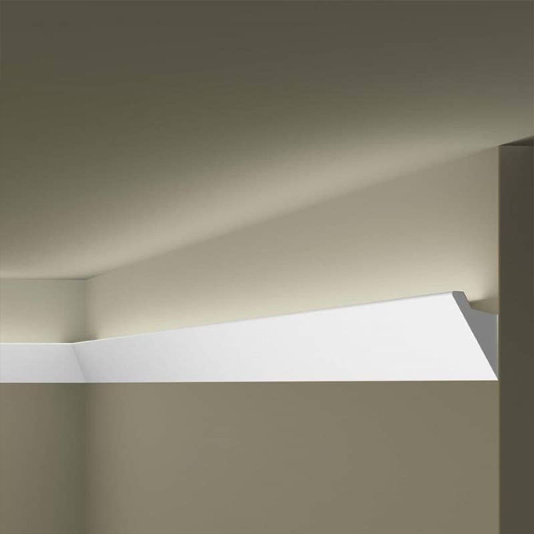 Cornisa decorativa tavan polistiren dur Wallstyl IL4 60x36x2000