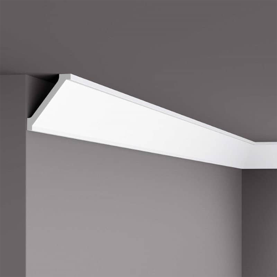 Cornisa pentru tavan din polistiren dur WT2 - 7,5x9,1x200 cm