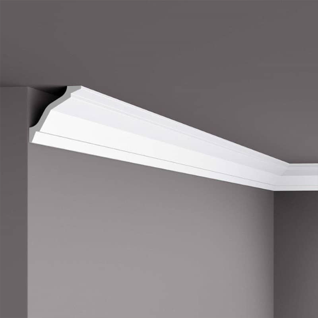 Cornisa pentru tavan din duropolimer WT26 - 7,5x7,5x200 cm