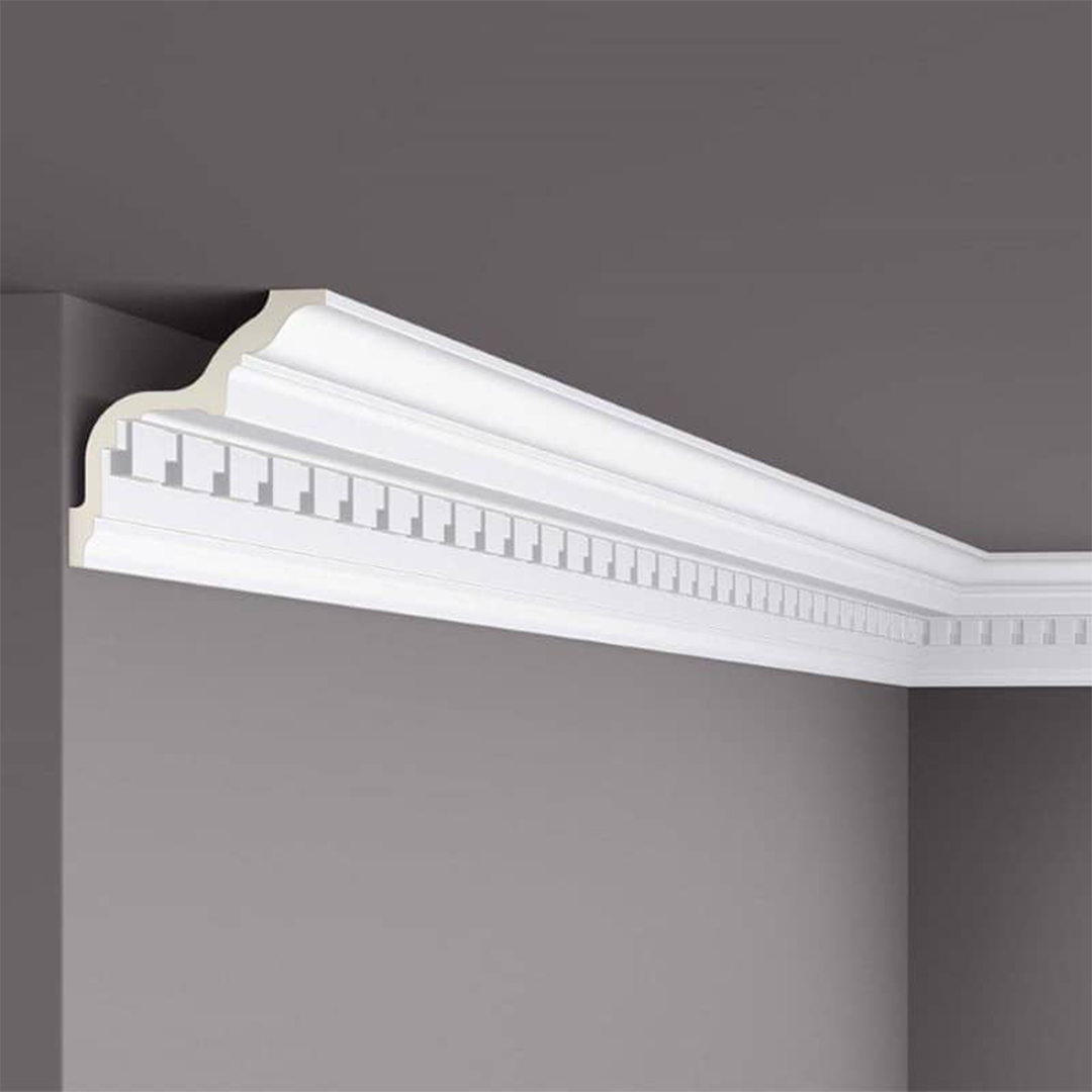 Cornisa pentru tavan din poliuretan Z5 - 12,8x12,8x200 cm