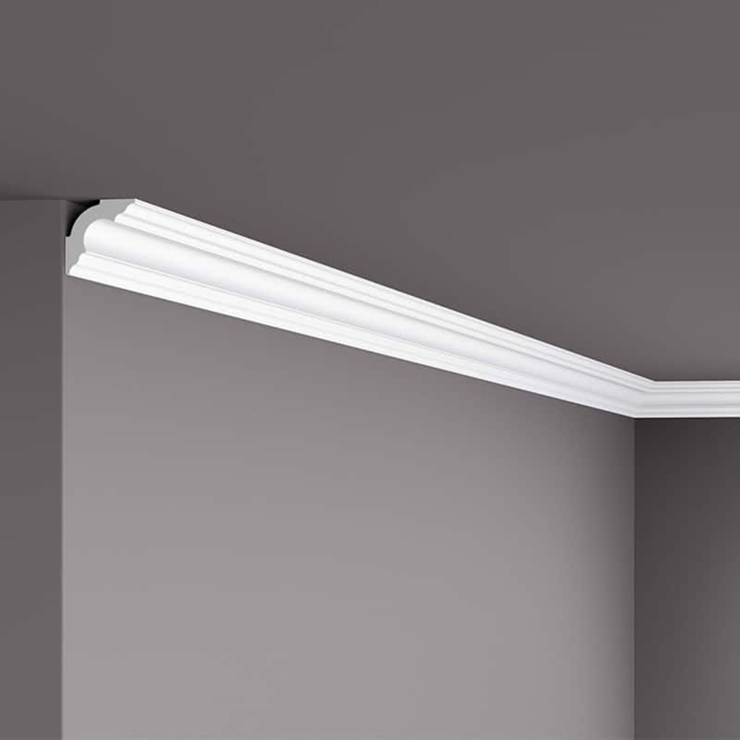 Cornisa pentru tavan din polistiren A3 - 3x3x200 cm