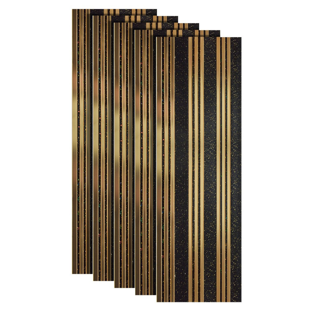 Riflaj Auriu din Polimer Dur D5504 - 30x0.5x270 cm
