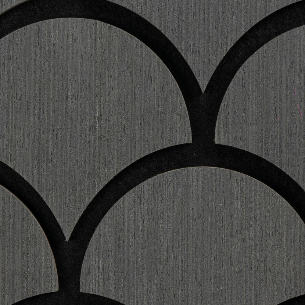 Panou 3D Gri Fonoabsorbant din HDF si Pasla D6762 - 60x40x1.8 cm