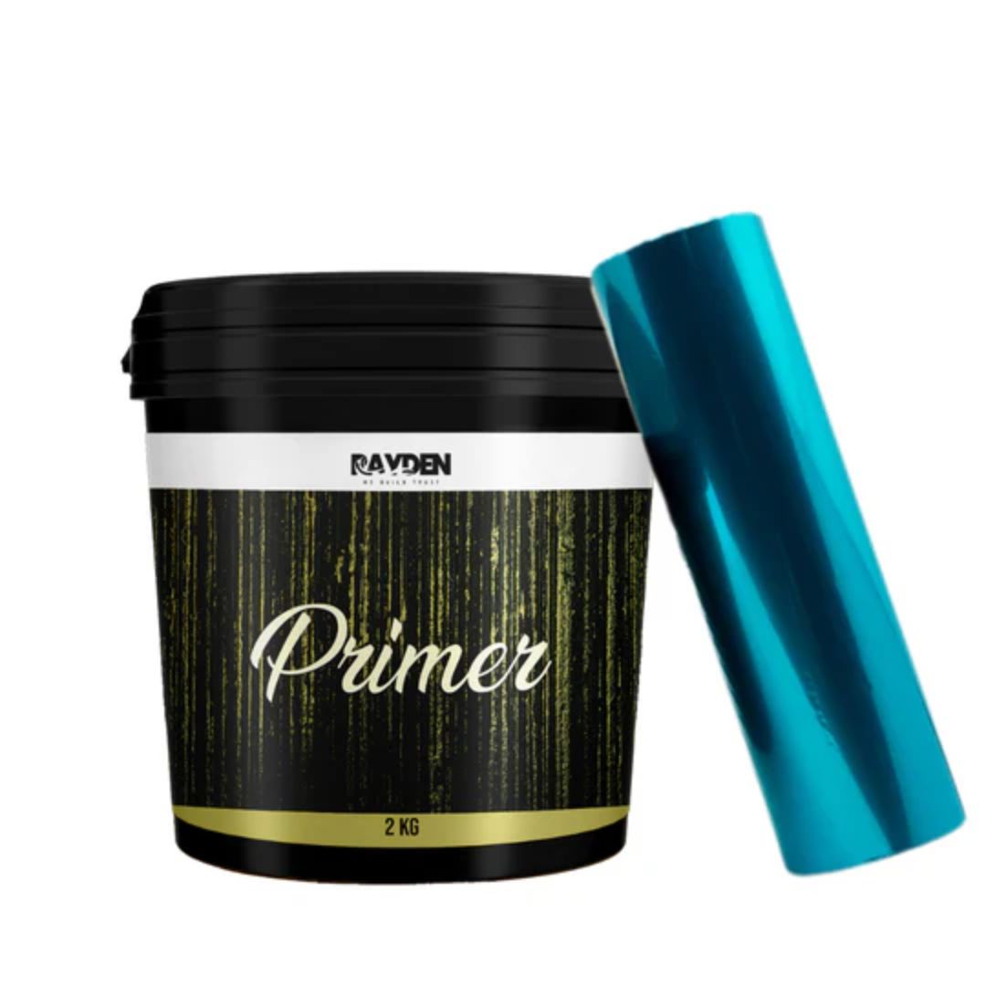 KIT Folie de Transfer Light Blue + 2L Adeziv – 25mp