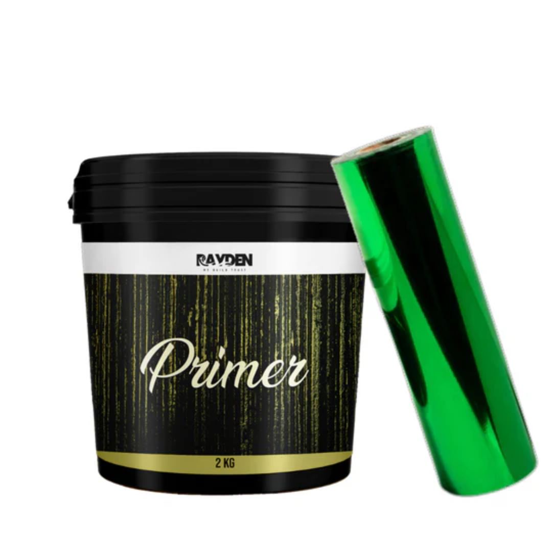 KIT Folie de Transfer Verde + 2L Adeziv – 25mp