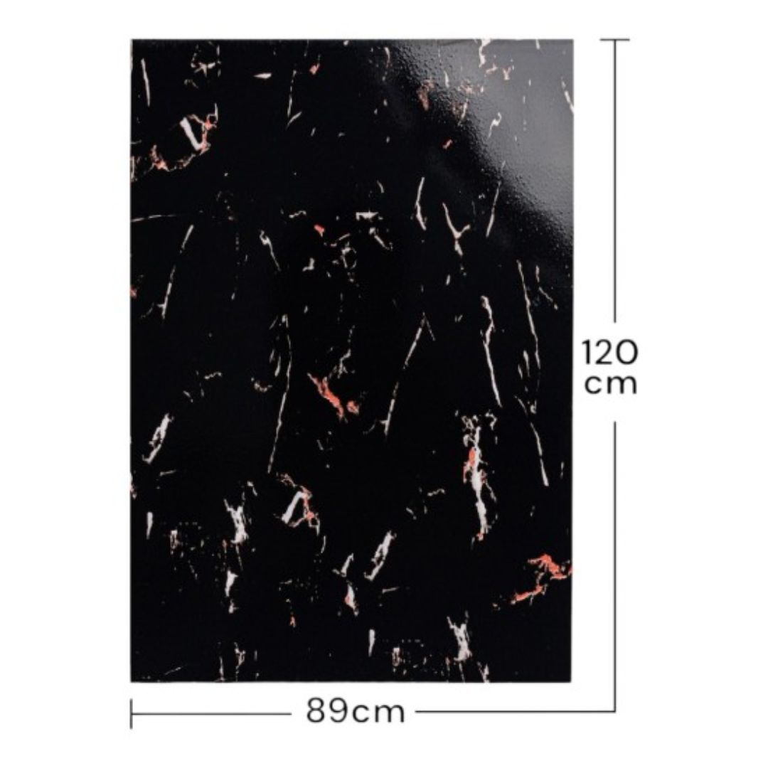 Panou Cristal Carbon Ultrarezistent Ignifug D6726 – 89×0.28×122 cm