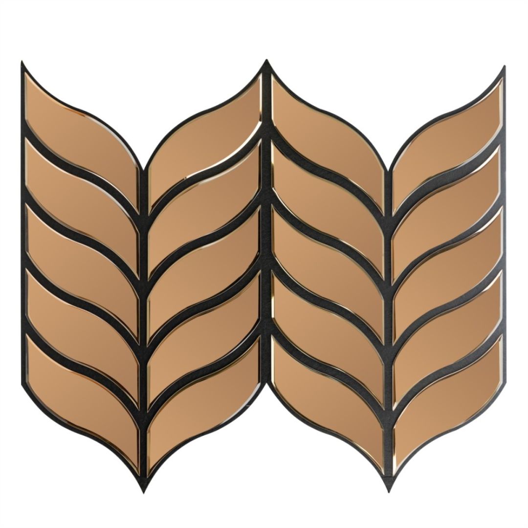 Panou Maro Fonoabsorbant din Oglinda si Pasla D6778 – 90x80x1.2 cm