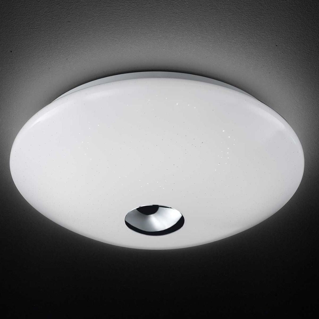 Plafoniera LED rotunda cu 3 tipuri de lumina Focus Stars - 1700 Lumeni