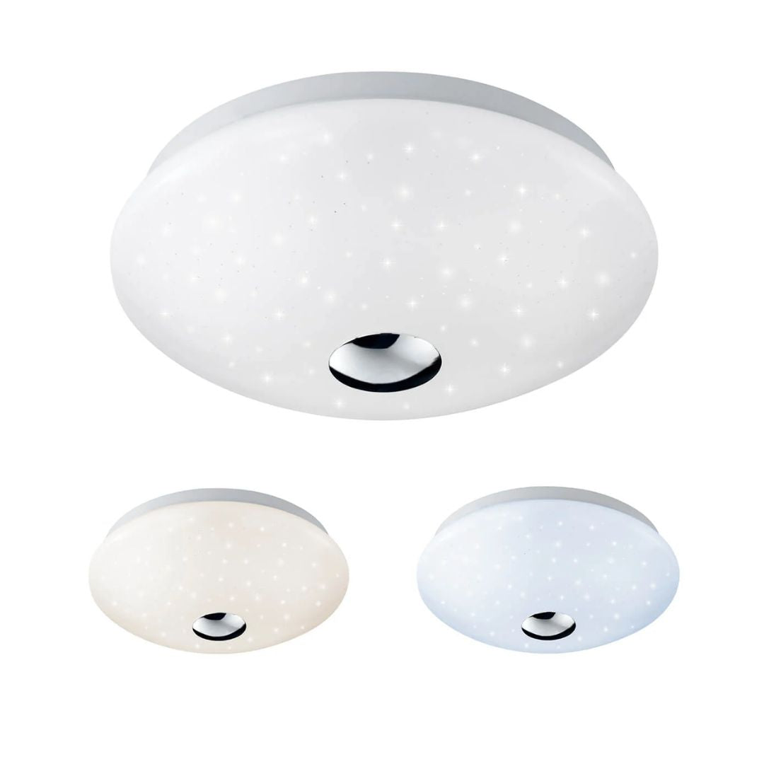 Plafoniera LED rotunda cu 3 tipuri de lumina Focus Stars - 1700 Lumeni