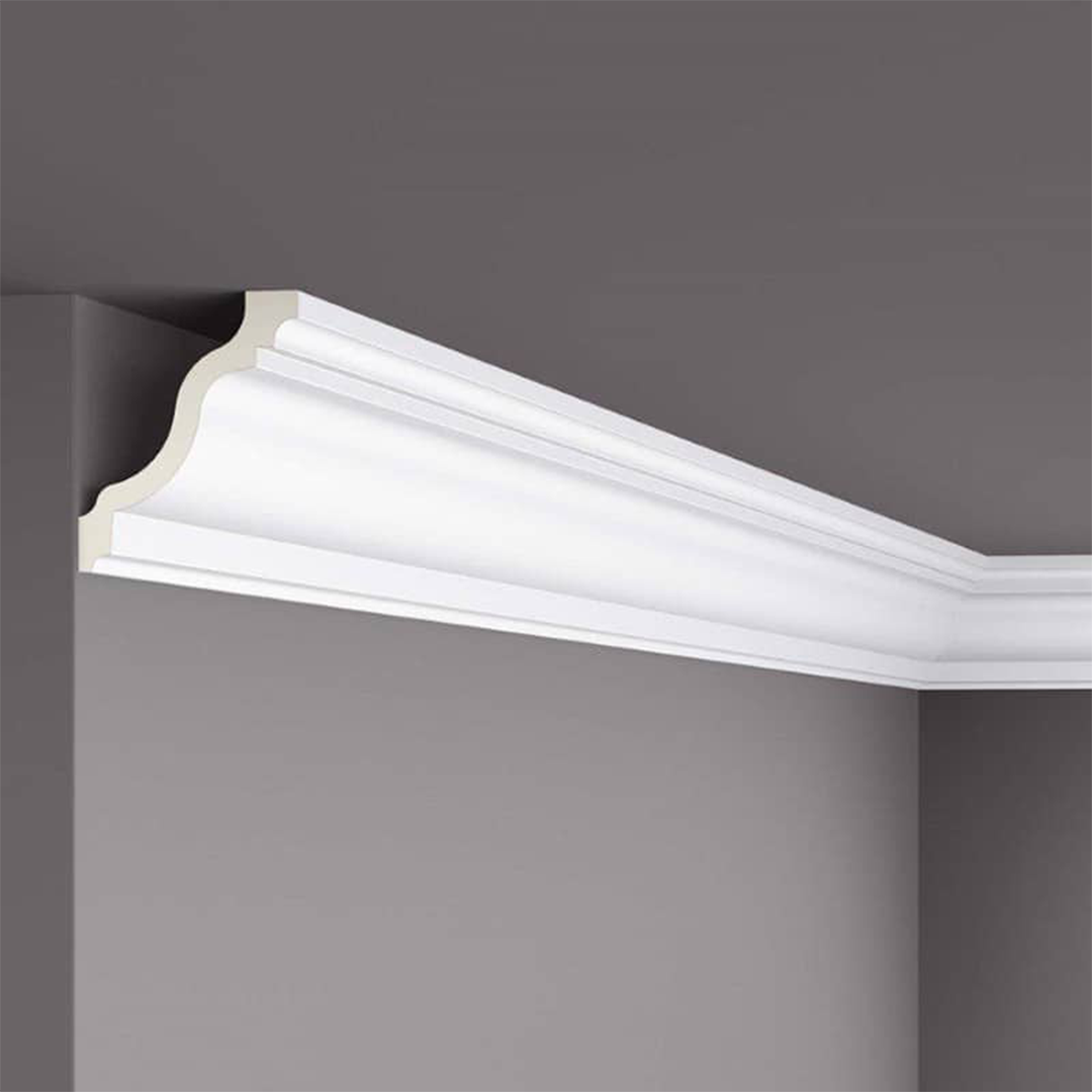 Cornisa pentru tavan din poliuretan Z22 - 12,6x10,6x200 cm
