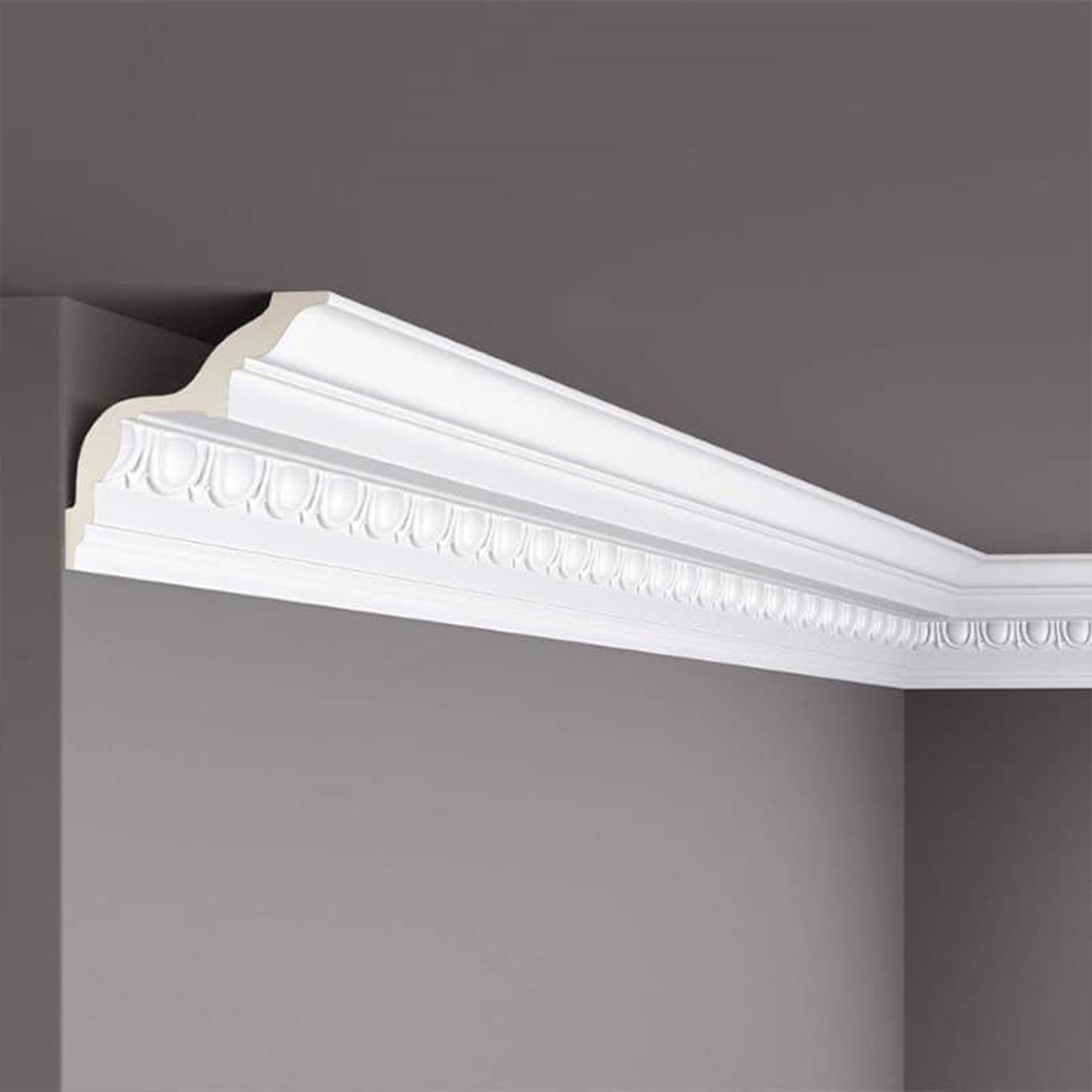 Cornisa pentru tavan din poliuretan Z4 - 12,8x12,8x200 cm