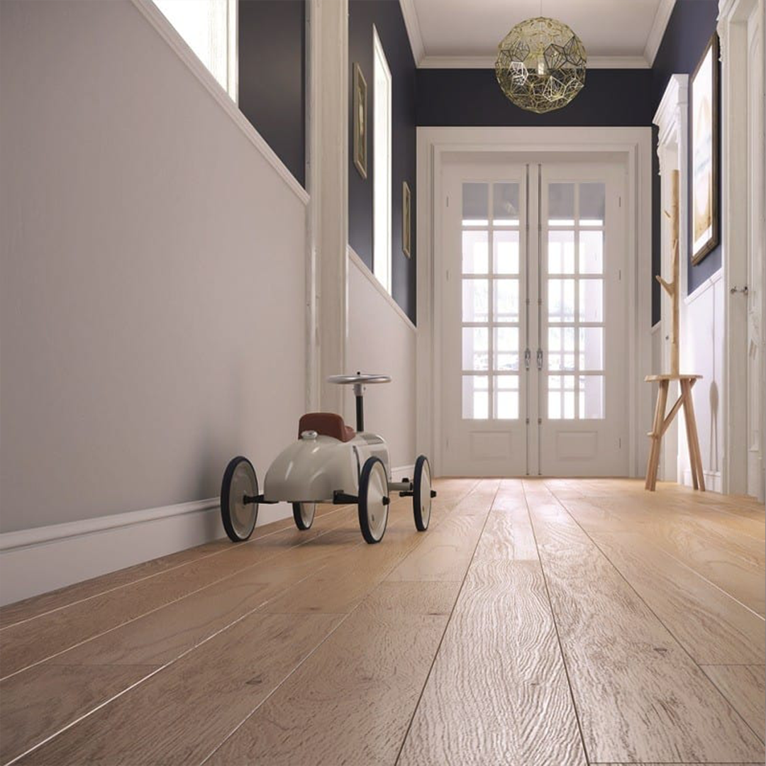 Plinta decorativa alba din polimer dur Wallstyl CF3 120x22x2000