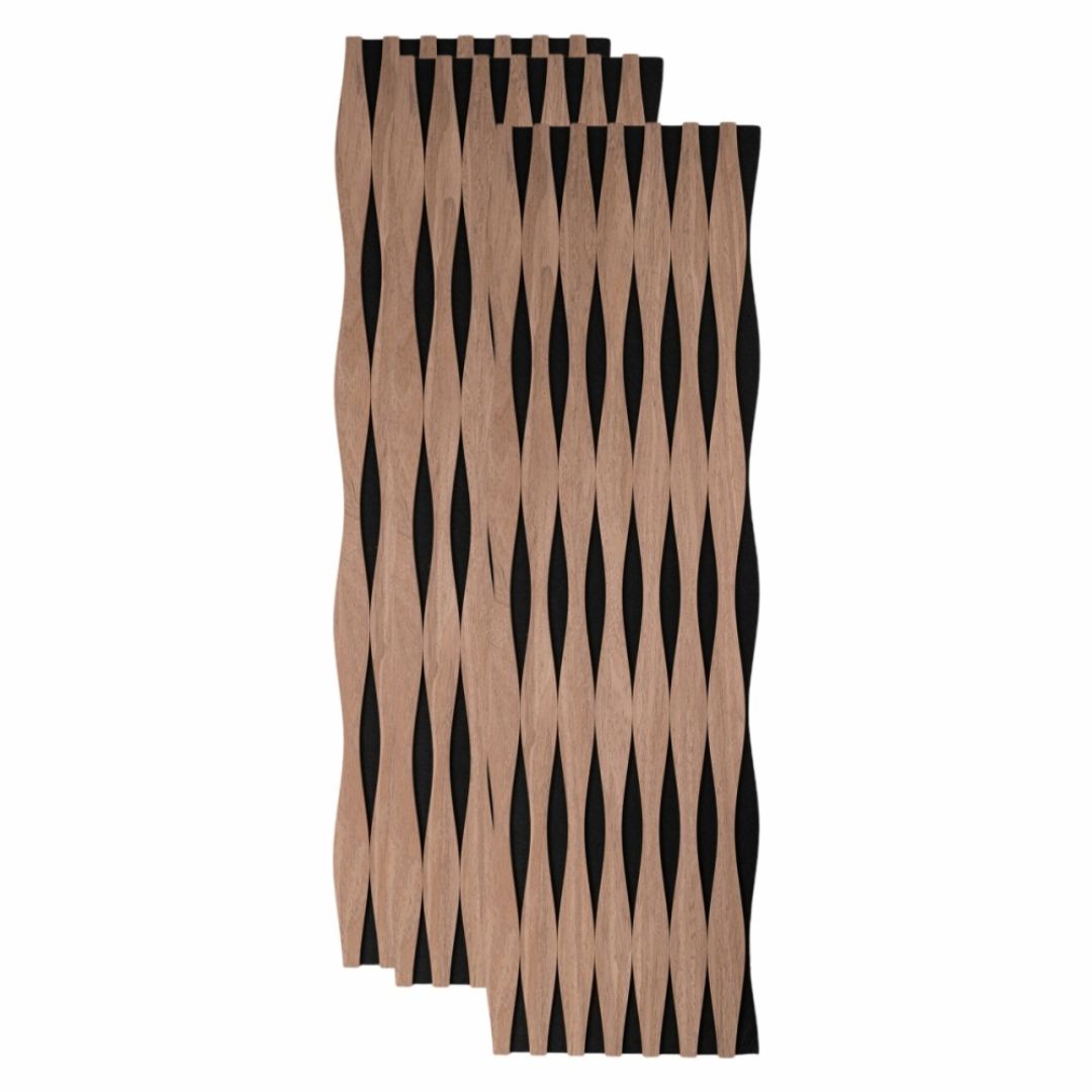 Riflaj Acustic din MDF si Pasla Tec D6250 – 30×1,8×240 cm