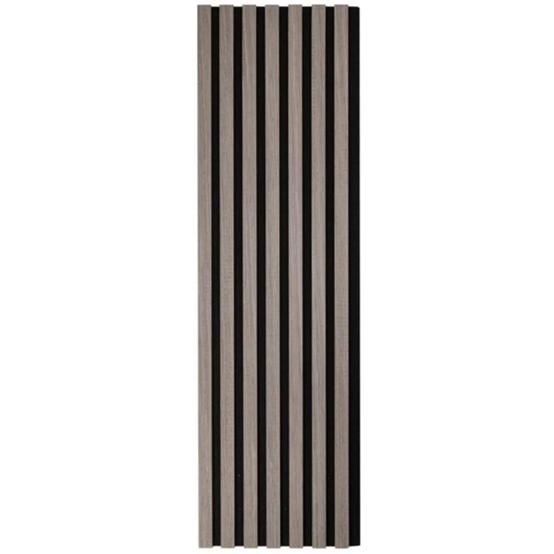 Riflaj Acustic din MDF si Pasla Stejar Antracit D6237 – 30×1,8×240 cm