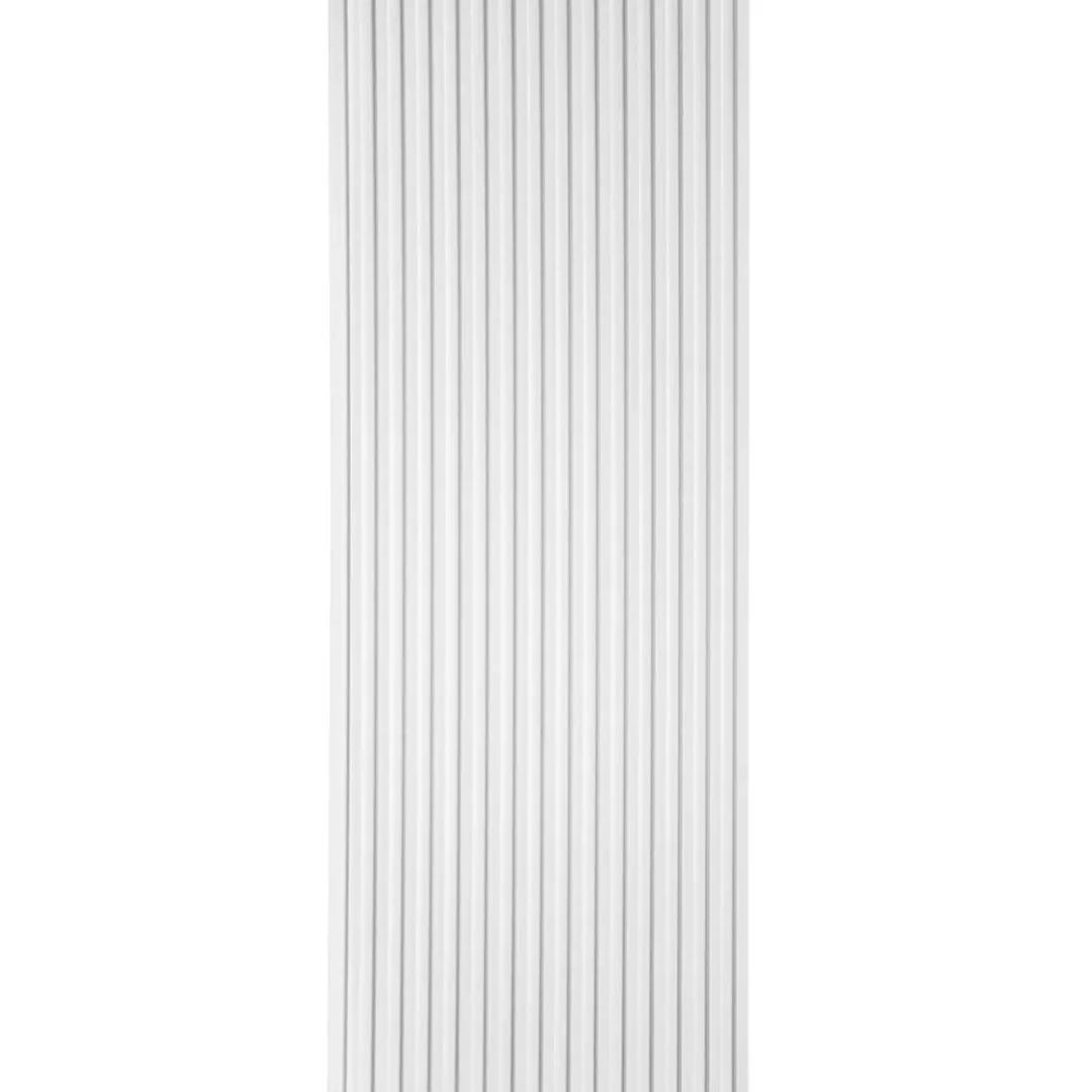 Riflaj alb din polimer dur vopsibil L0101 – 12.5×1.2×270 cm