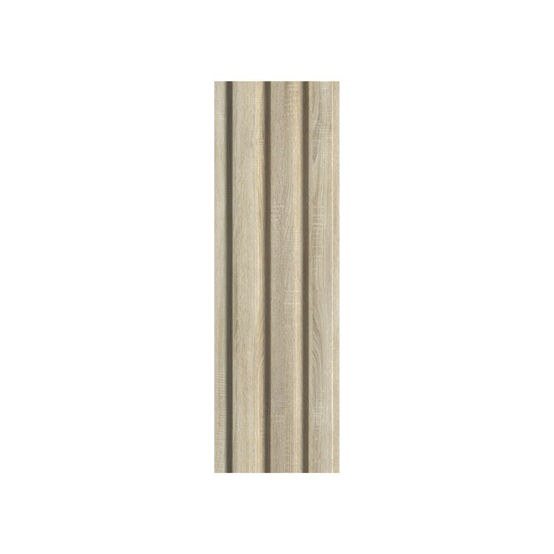 Riflaj stejar sonoma din MDF înfoliat – 12 x 1,8 x 270 cm