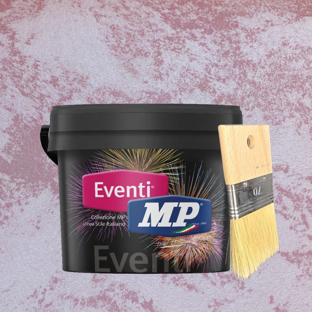 Vopsea Decorativa Pensulabila cu Sfere Fine de Sticla Eventi® – 4675