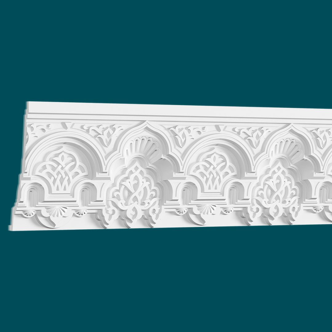 Cornisa decorativa Mauritania 1.50.502 – 18.9×9.9×200 cm