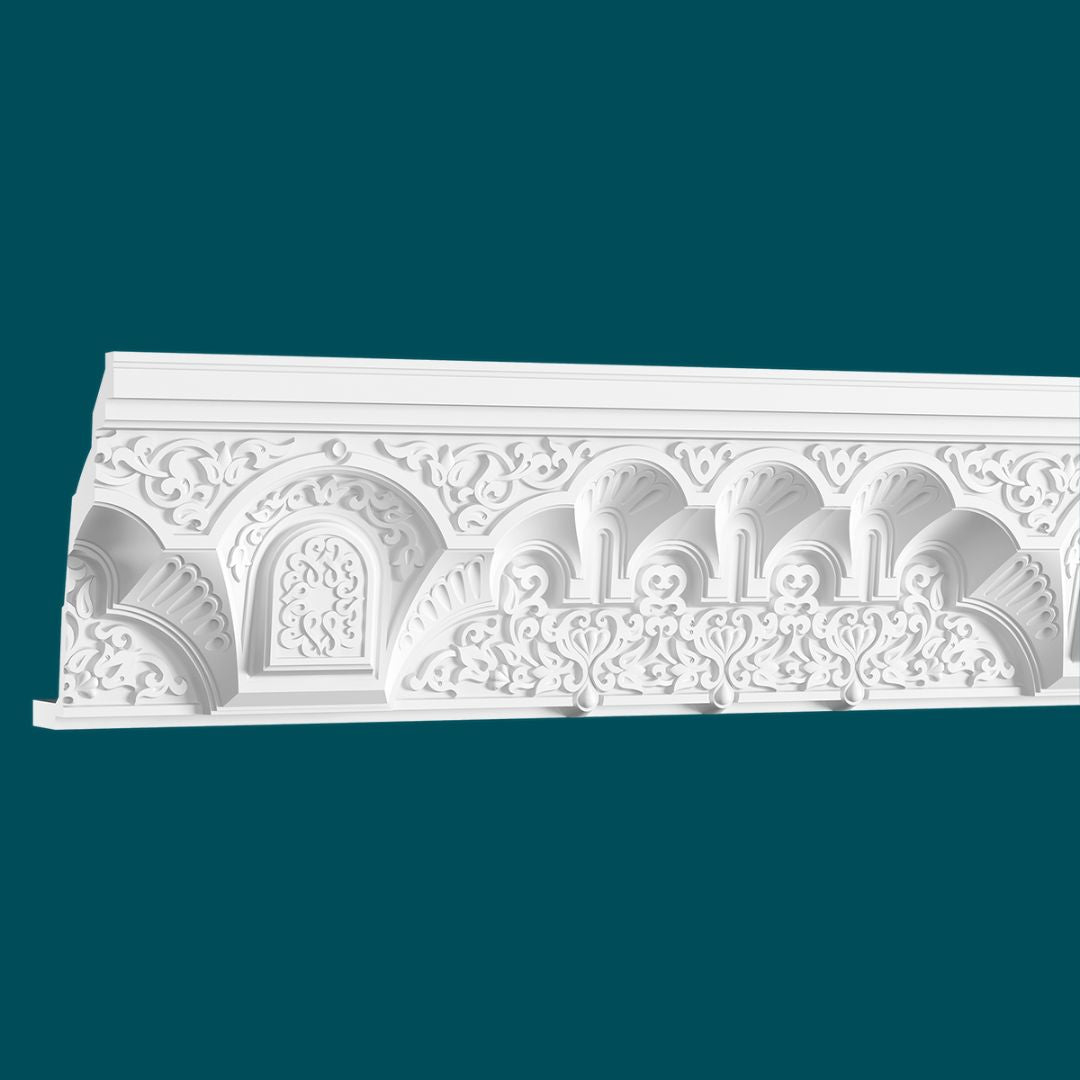Cornisa decorativa Mauritania 1.50.524 – 27.7×20.5×200 cm