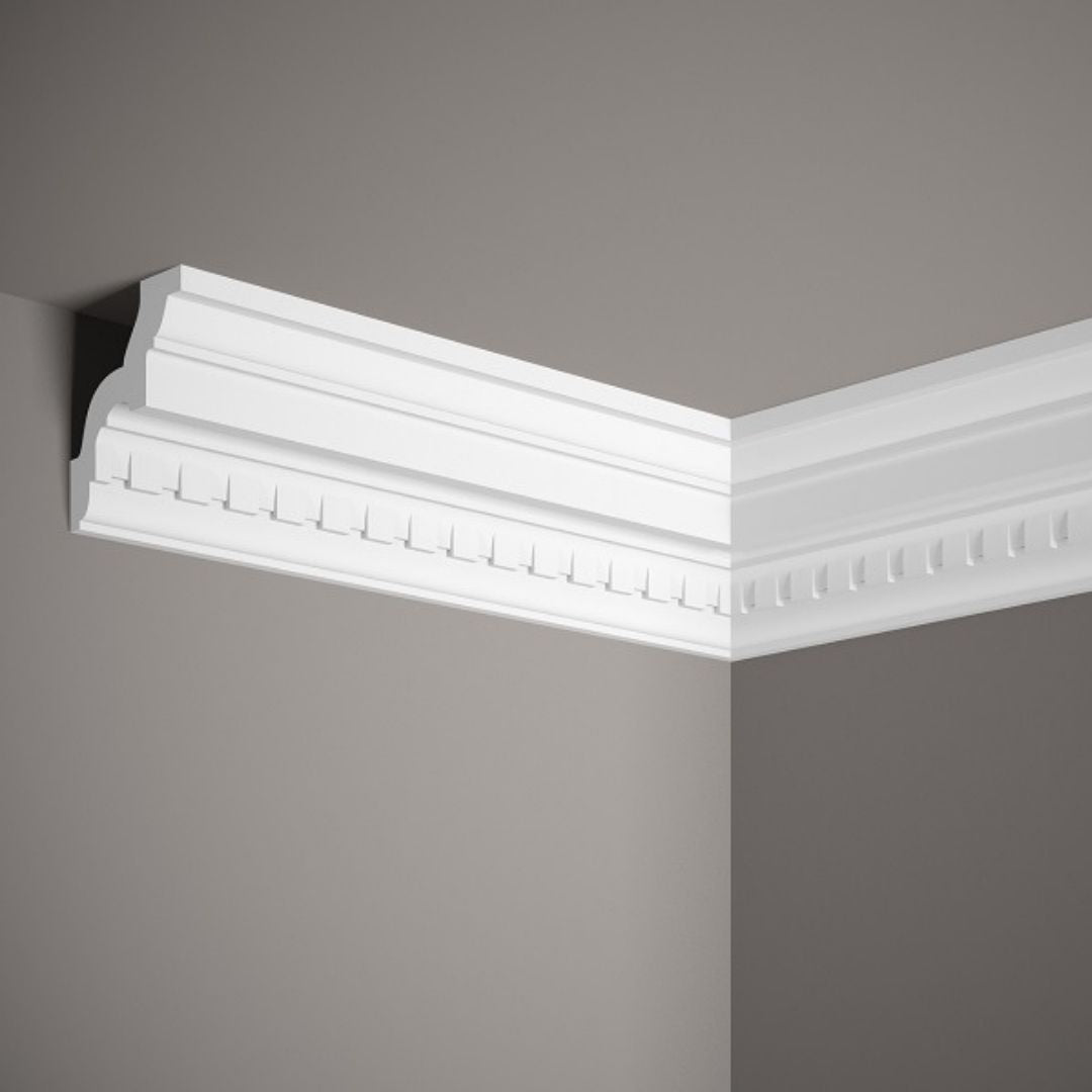 Cornisa decorativa tavan MDA002 – 8,8×7,9×200 cm