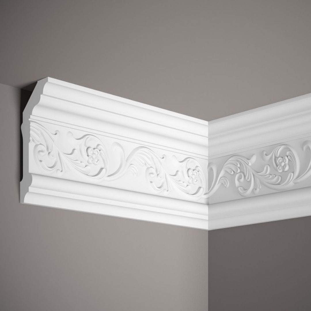 Cornisa decorativa tavan MDA072 – 6,4×14,8×200 cm