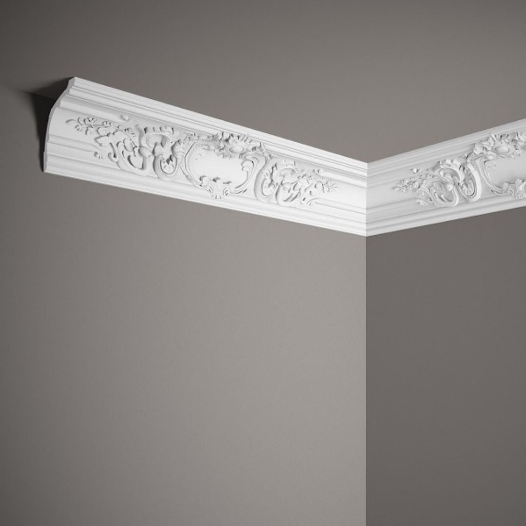 Cornisa decorativa tavan MDA109 – 17×17,8×200 cm