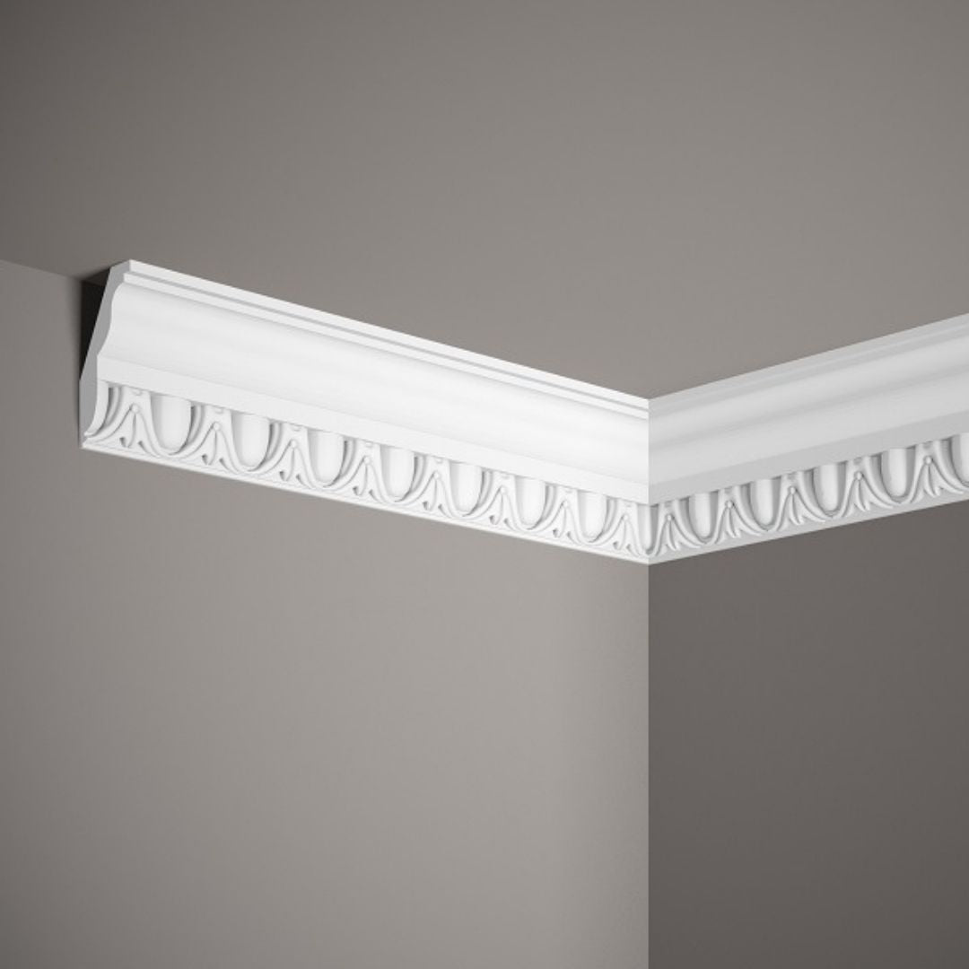 Cornisa decorativa tavan MDA212 – 4,4×7,8×200 cm