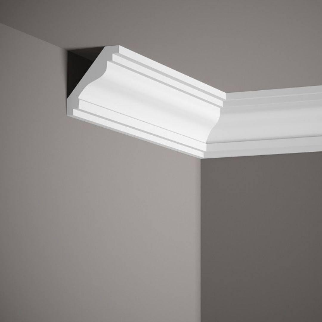 Cornisa decorativa tavan MDB064 – 6,8×6,4×200 cm