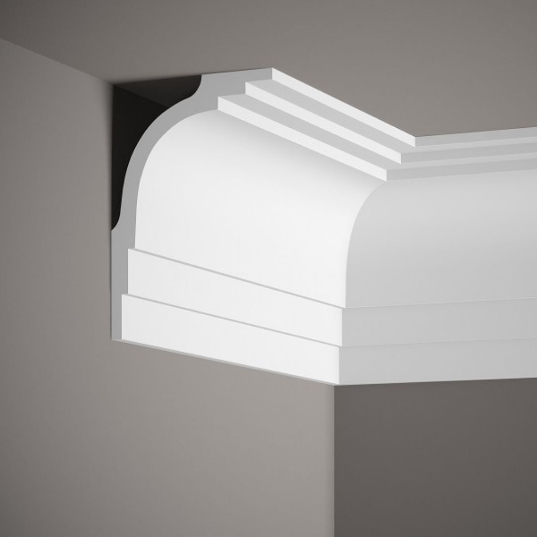 Cornisa decorativa tavan MDB104 – 12,4×16,5×200 cm