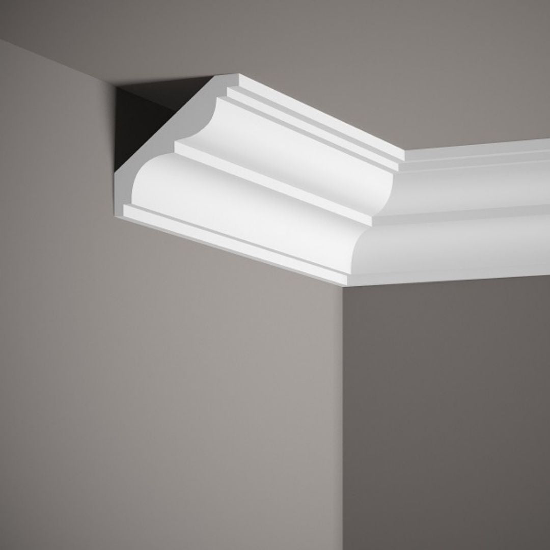 Cornisa decorativa tavan MDB117 – 9,2×8,3×200 cm