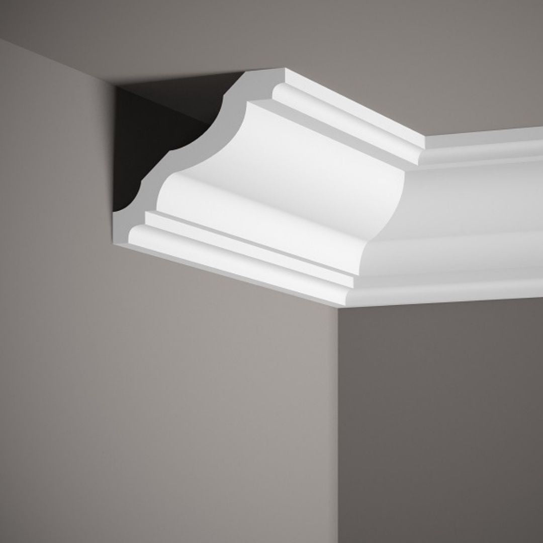 Cornisa decorativa tavan MDB158 – 12,5×10,5×200 cm