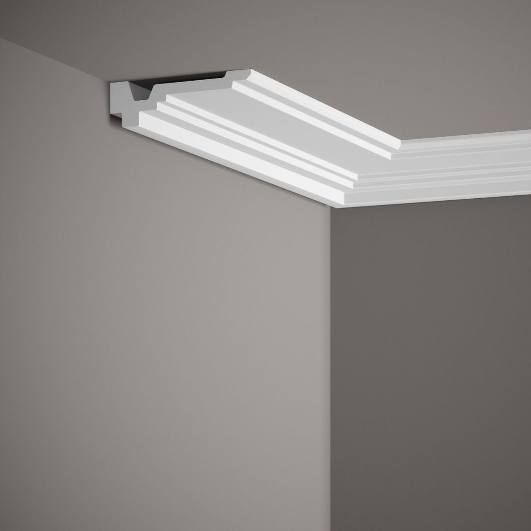 Cornisa decorativa tavan MDB162 – 10,5×3,2×200 cm