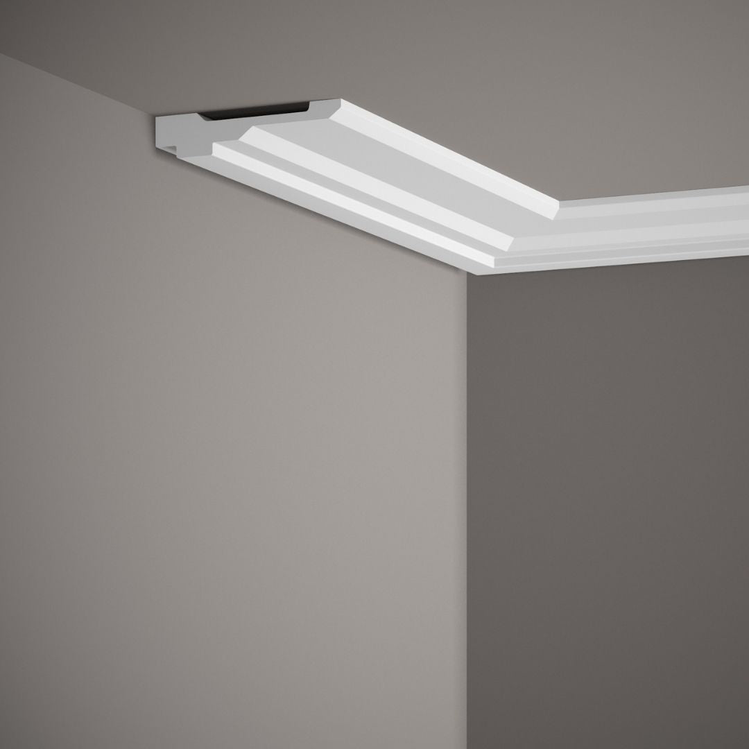 Cornisa decorativa tavan MDB165 – 9,8×2,1×200 cm