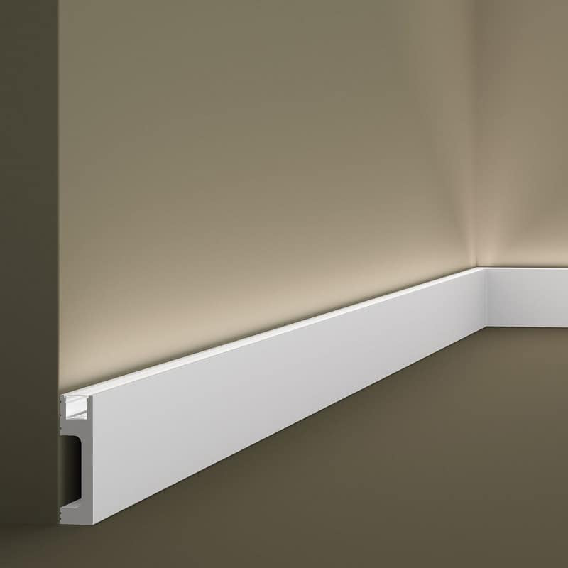 Plinta pentru banda LED IL10 – 8×2.3×200 cm