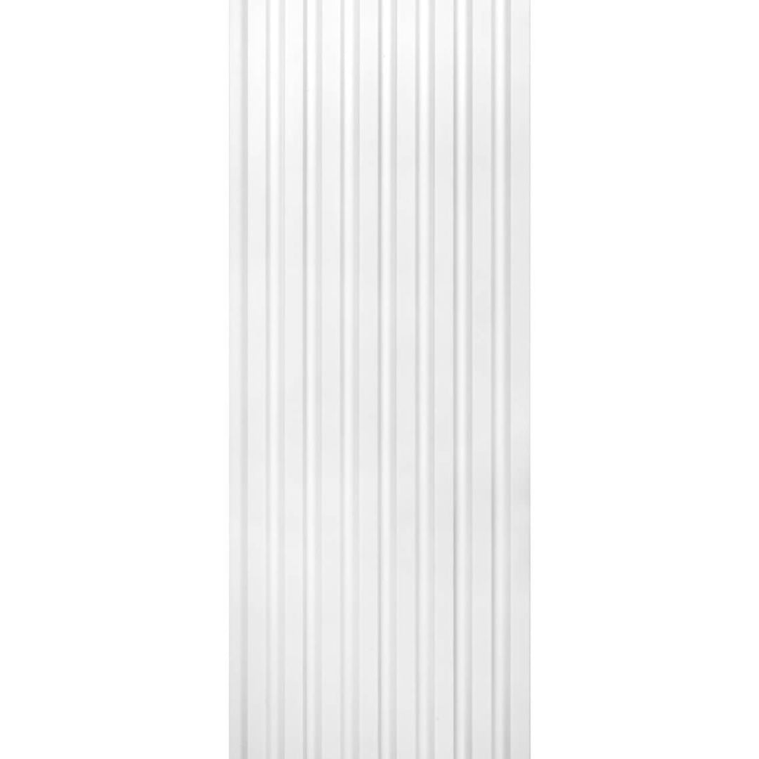 Riflaj alb din polimer dur vopsibil L0301 – 11.5×2×270 cm